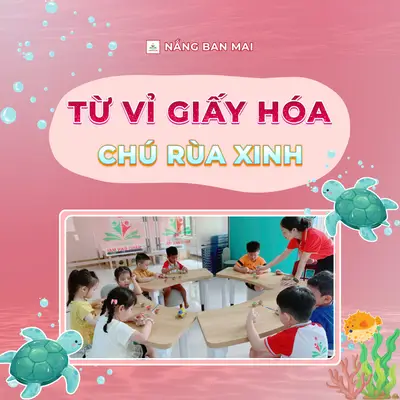 TỪ VỈ GIẤY HÓA CHÚ RÙA XINH – ảnh 1