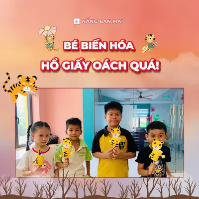 BÉ BIẾN HÓA, HỔ GIẤY OÁCH QUÁ! – ảnh 1