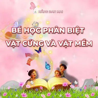 CHẠM LÀ BIẾT! BÉ HỌC PHÂN BIỆT VẬT CỨNG VÀ VẬT MỀM – ảnh 1