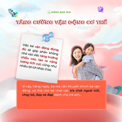 6 THÓI QUEN TỐT GIÚP BÉ TĂNG CHIỀU CAO - ĐÁNH BAY NỖI LO CON BỊ THẤP BÉ – ảnh 7