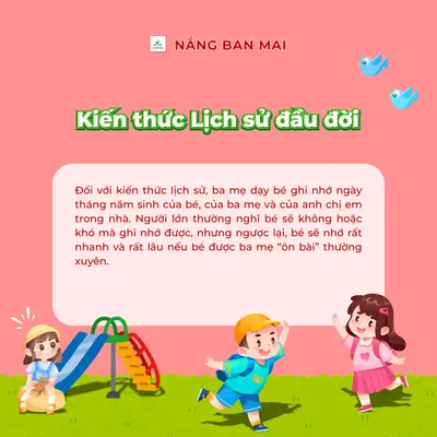 NHỮNG KIẾN THỨC ĐẦU ĐỜI CHO BÉ – HÀNH TRANG CHO TƯƠNG LAI – ảnh 8