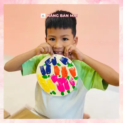 HOA TULIP NỞ RỘ, BÉ NHÀ MÌNH KHÉO TAY – ảnh 7